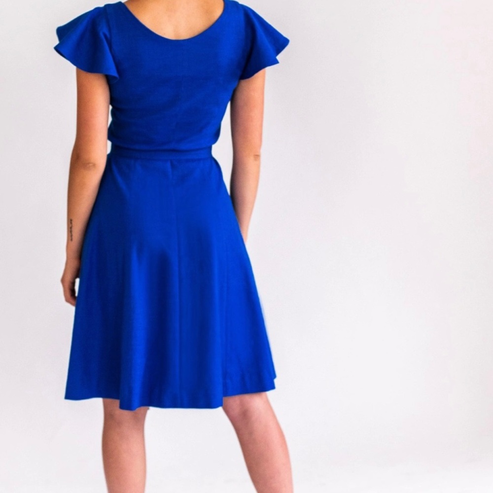 LINEN DRESS - Picture 5 of 6